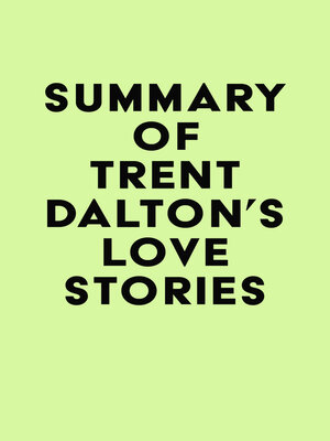 cover image of Summary of Trent Dalton's Love Stories
